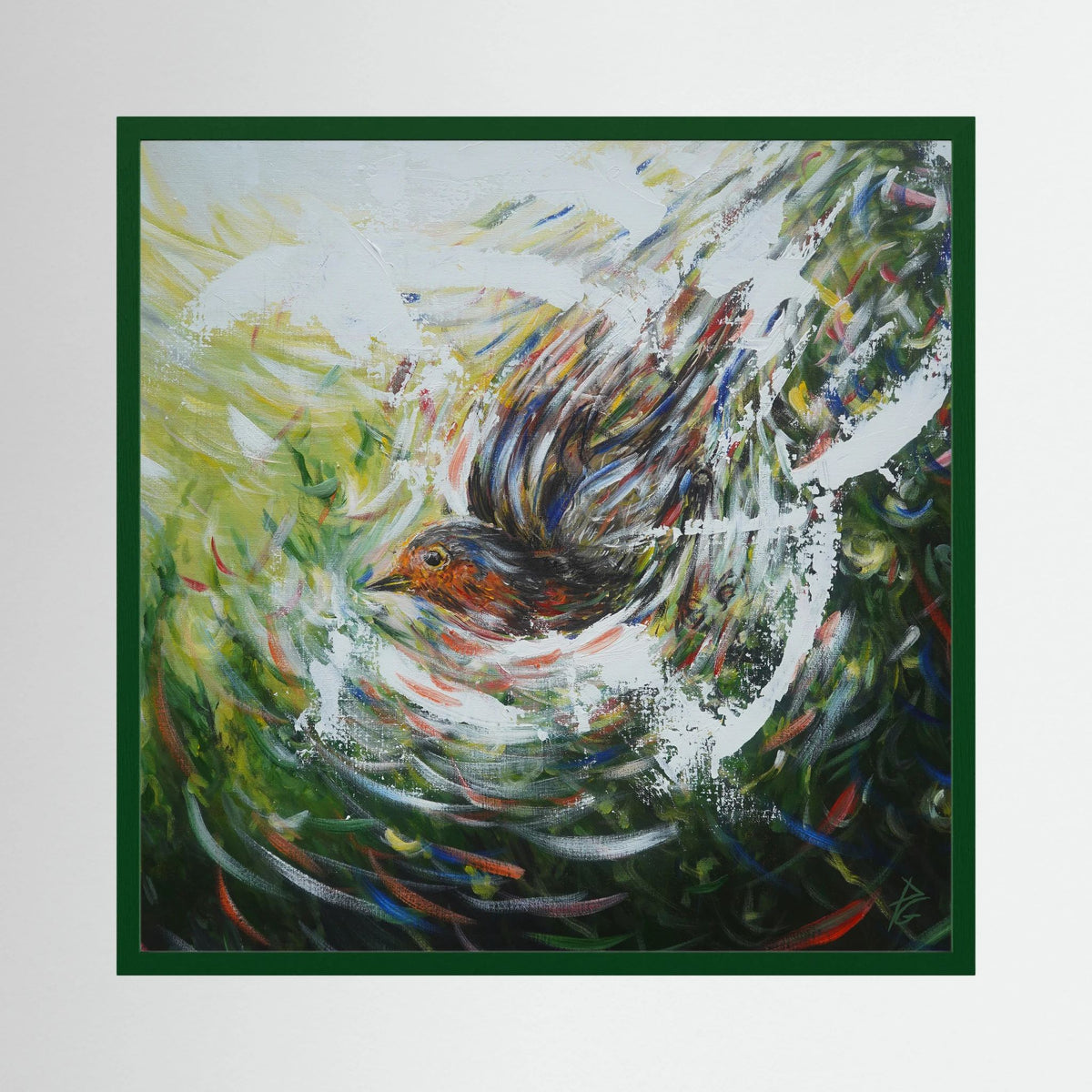 Paper Print: "Passing Through"