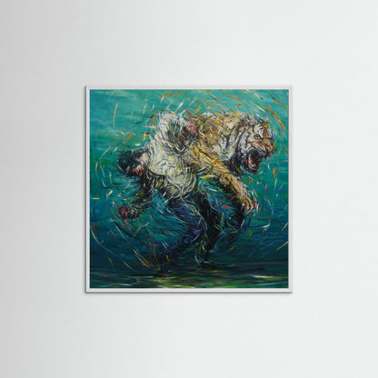 The Weight of Silence | Framed Print