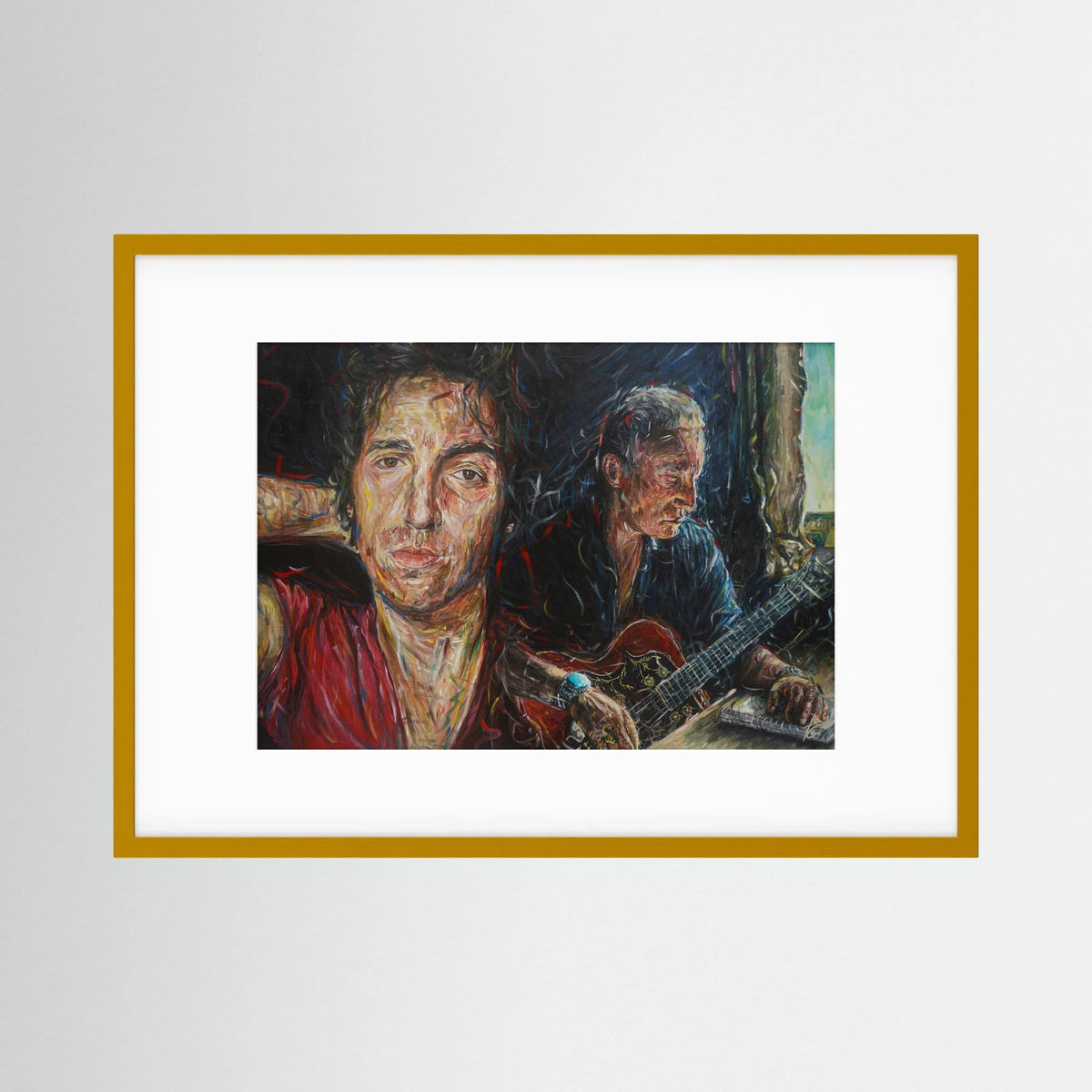 Paper Print: "Bruce Springsteen 