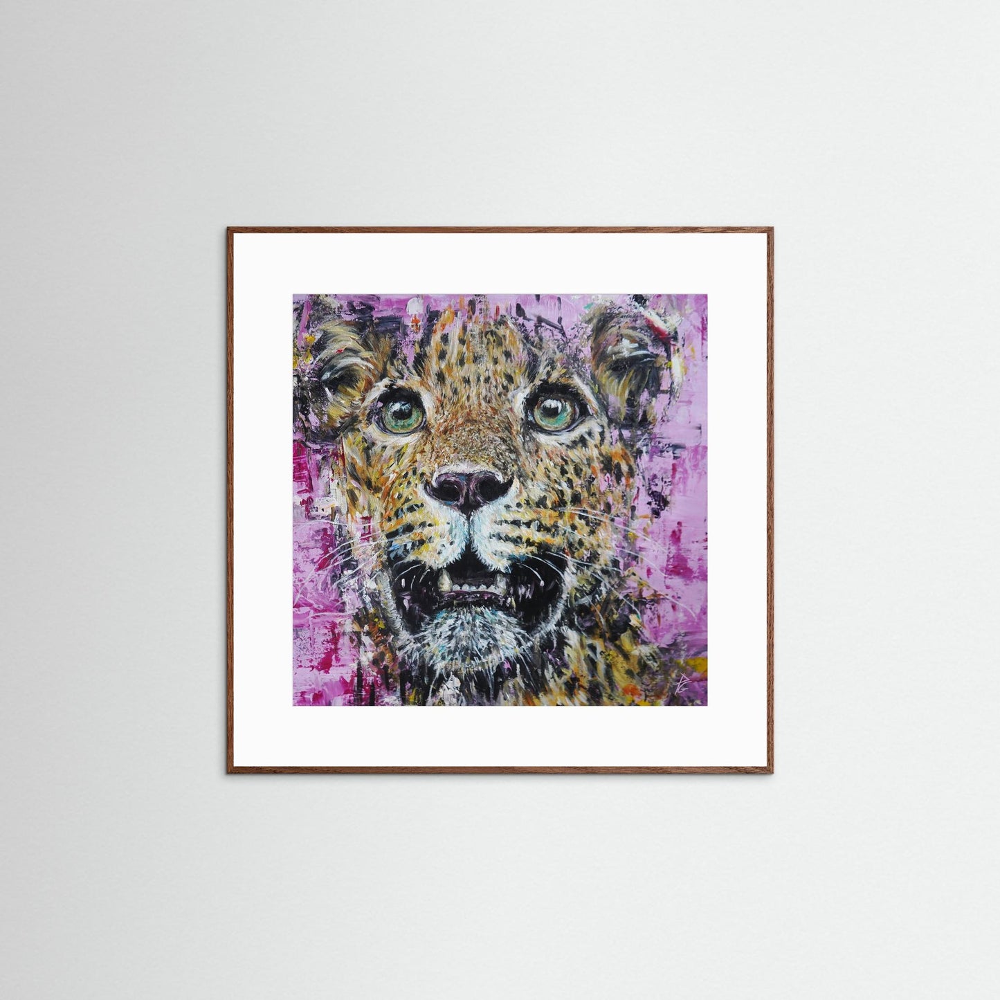 Paper Print: "Stare Out"