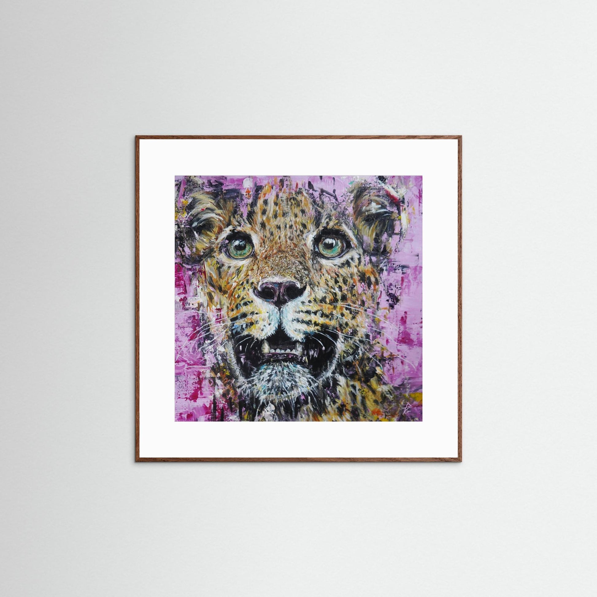 Paper Print: "Stare Out"