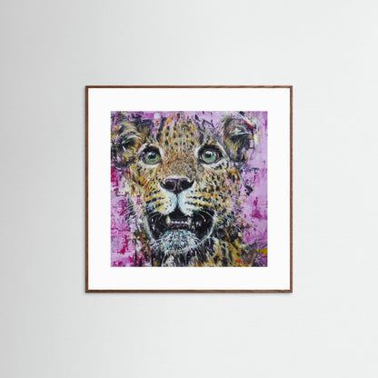 Paper Print: "Stare Out"