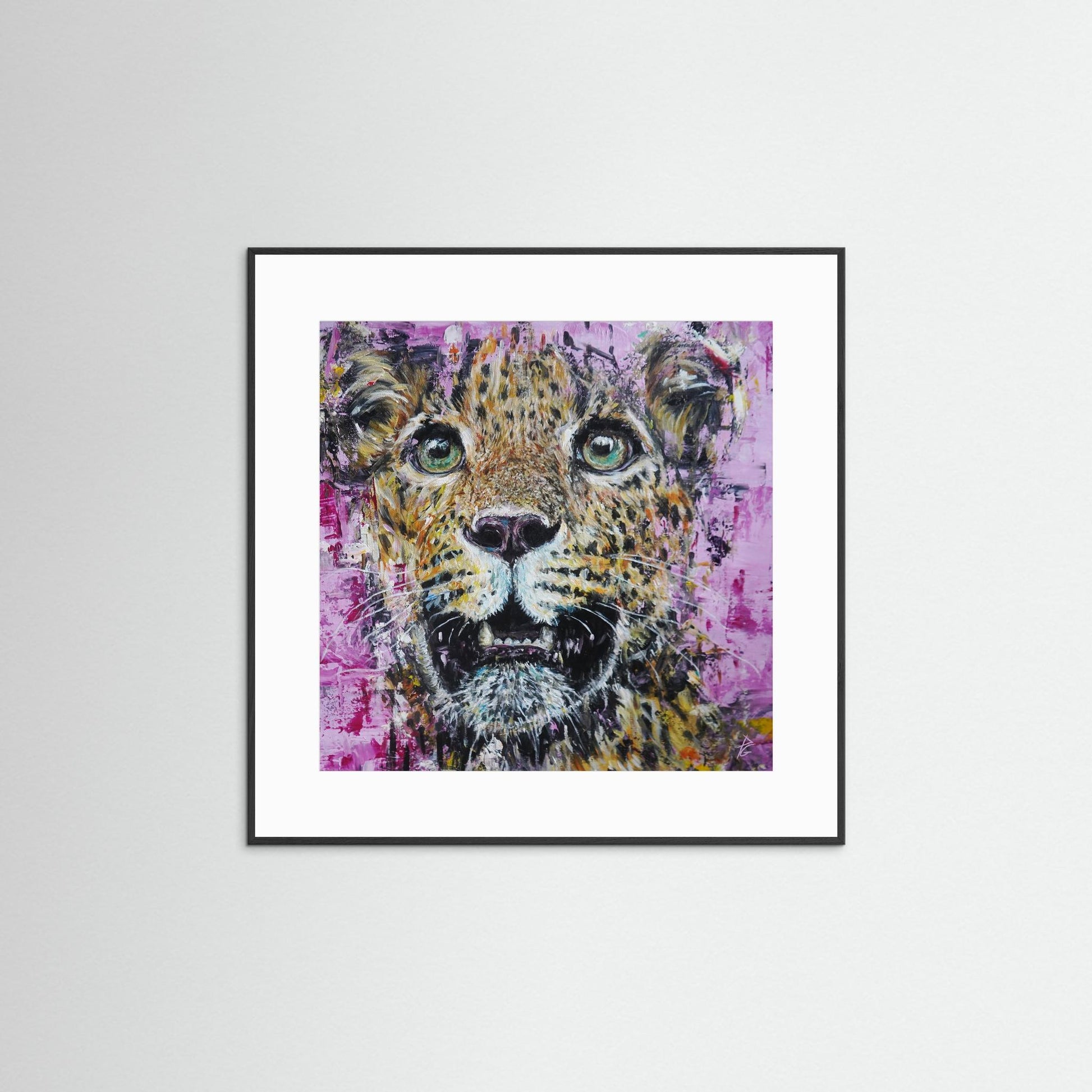 Paper Print: "Stare Out"
