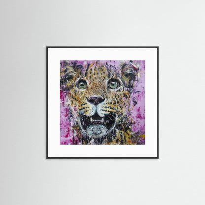 Paper Print: "Stare Out"