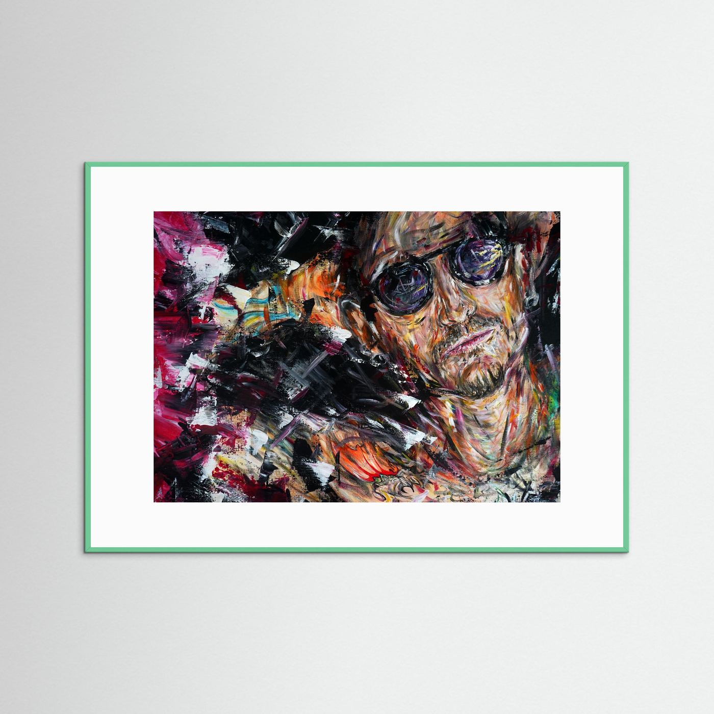 Chester Bennington | `Framed Print