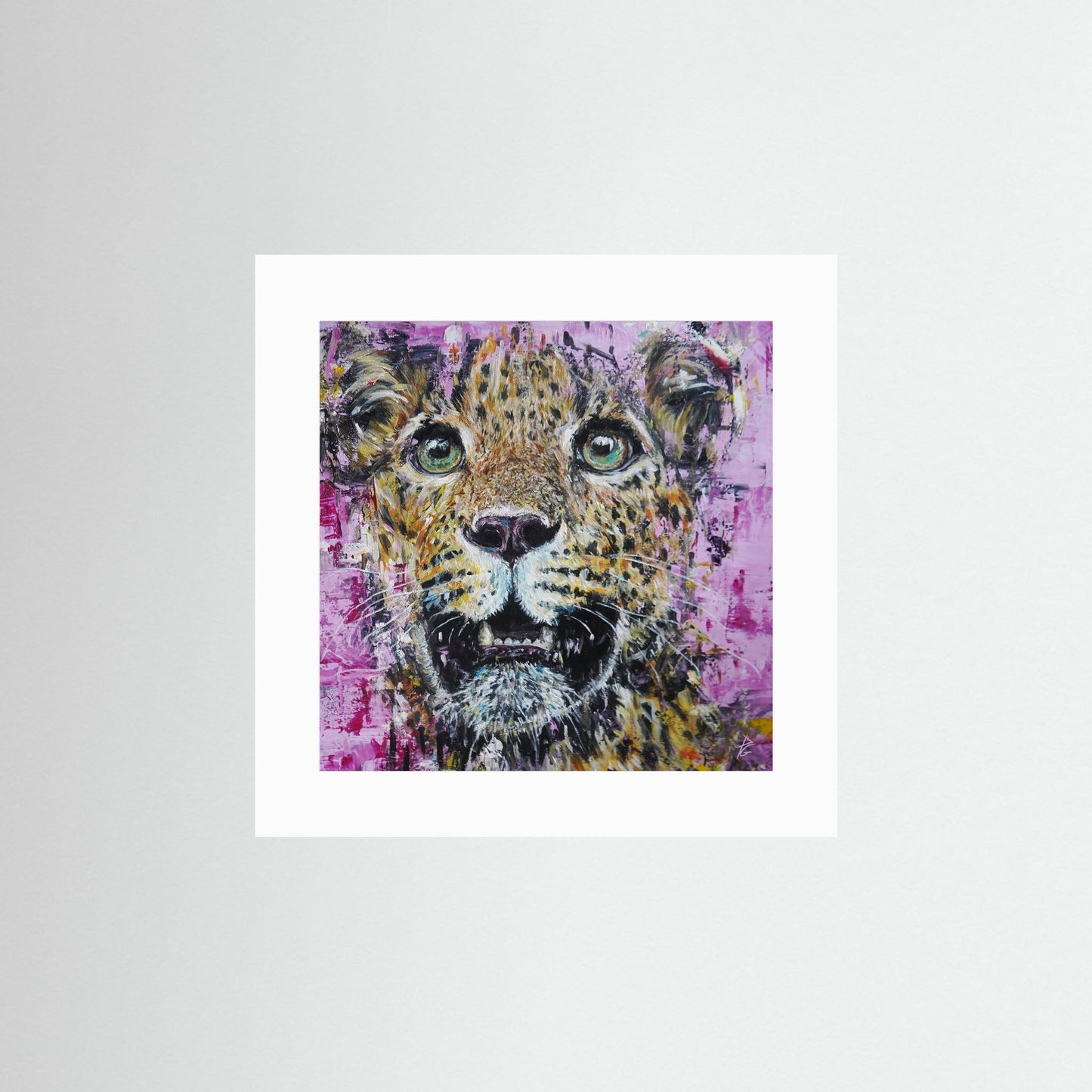 Paper Print: "Stare Out"