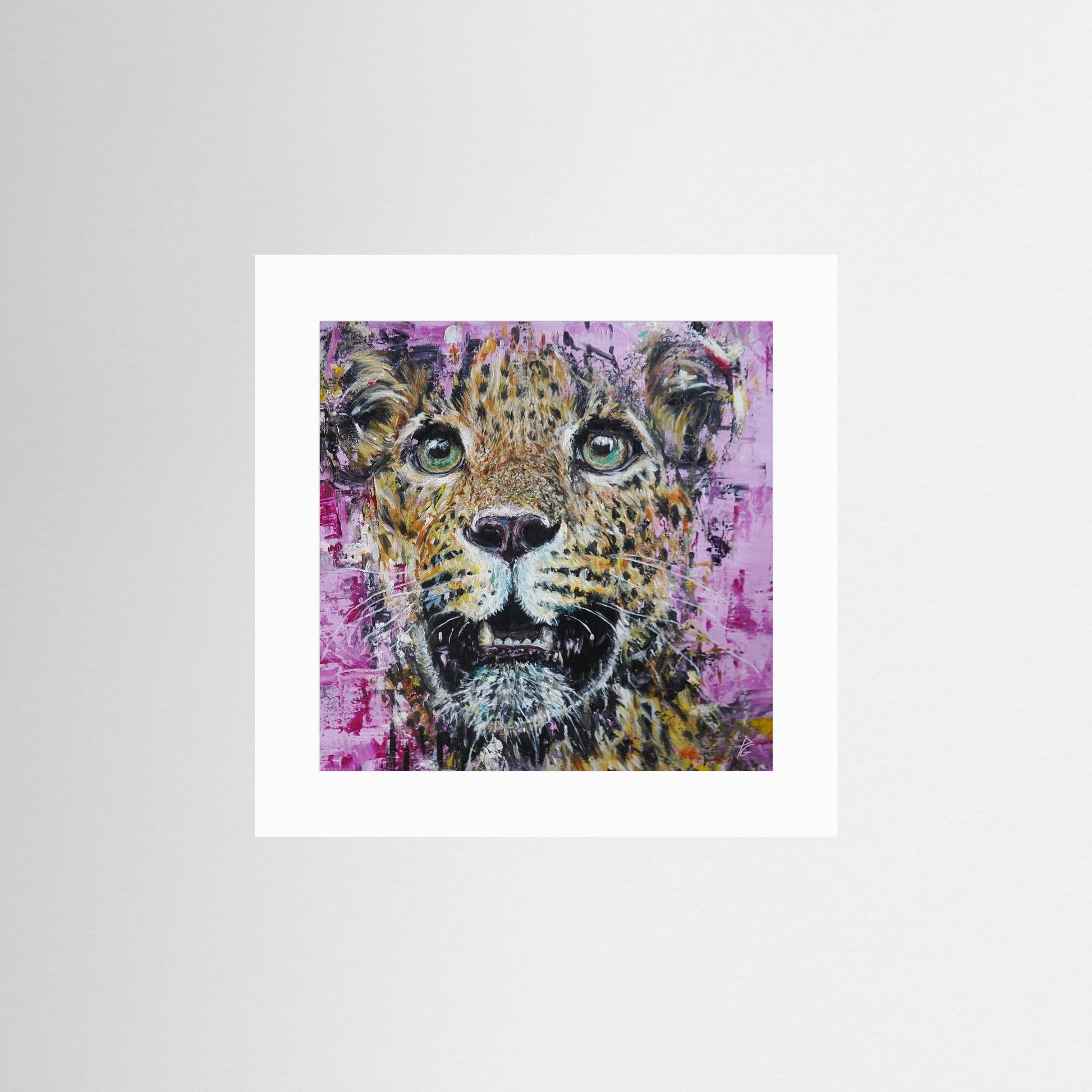 Paper Print: "Stare Out"