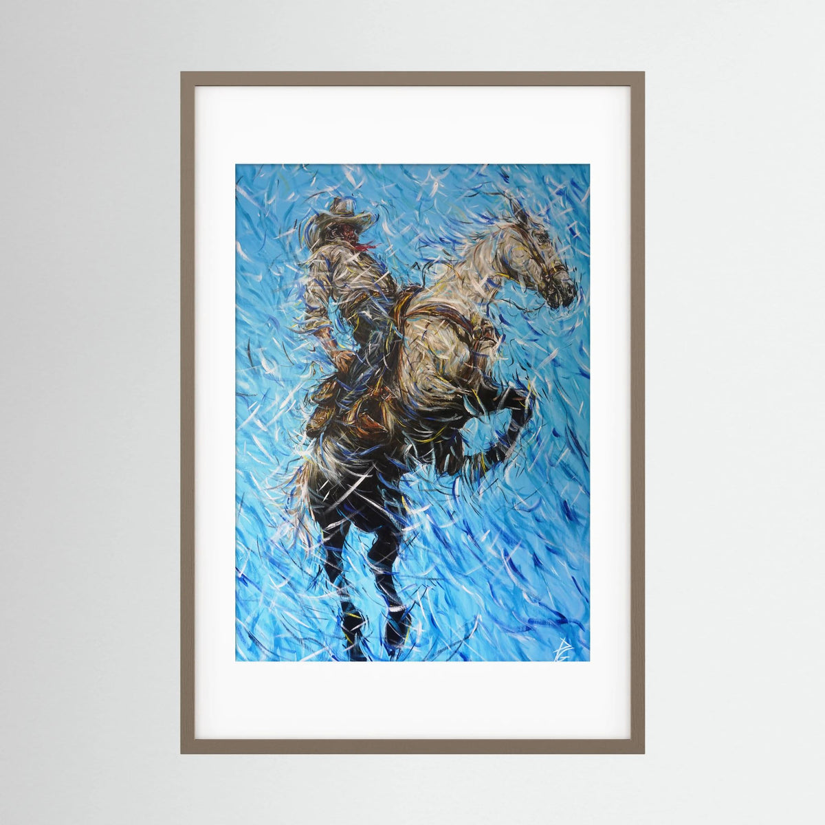 Paper Print: "Mountain Air"