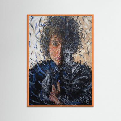 Paper Print: "Bob Dylan"