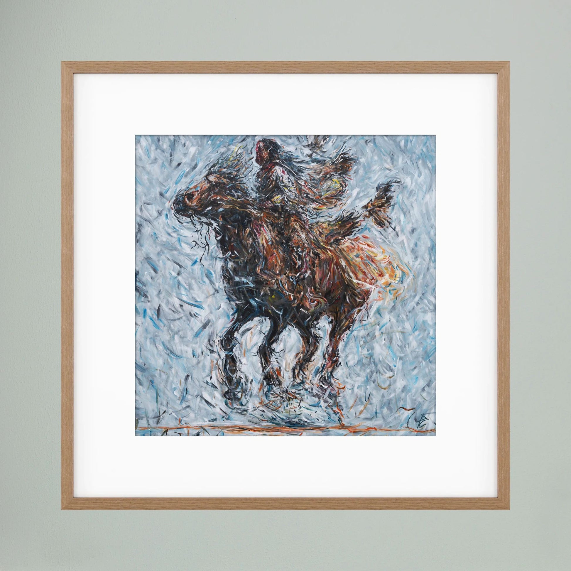 Paper Print: "Ancient & Free"