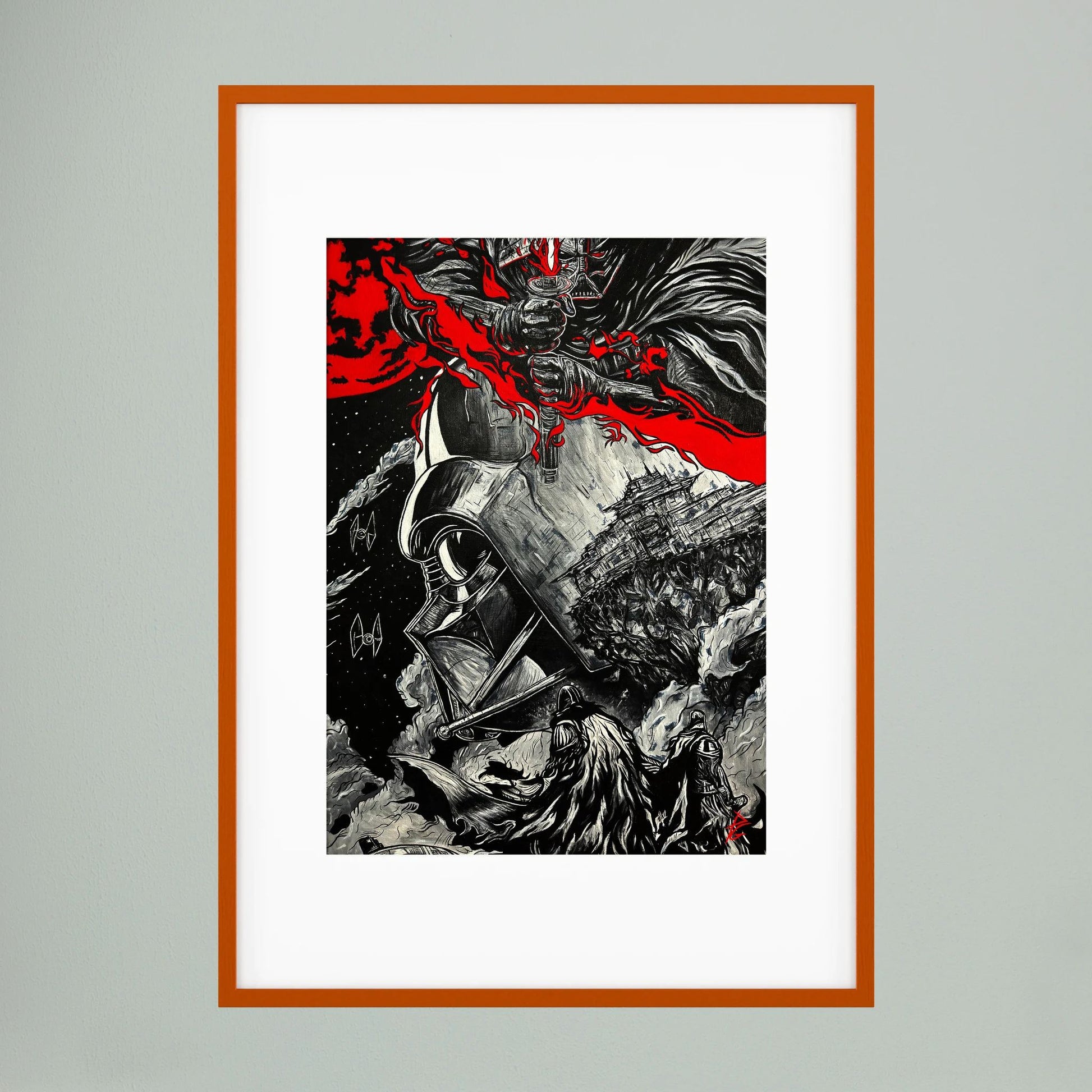 Paper Print: "Star Wars Darth Vader"