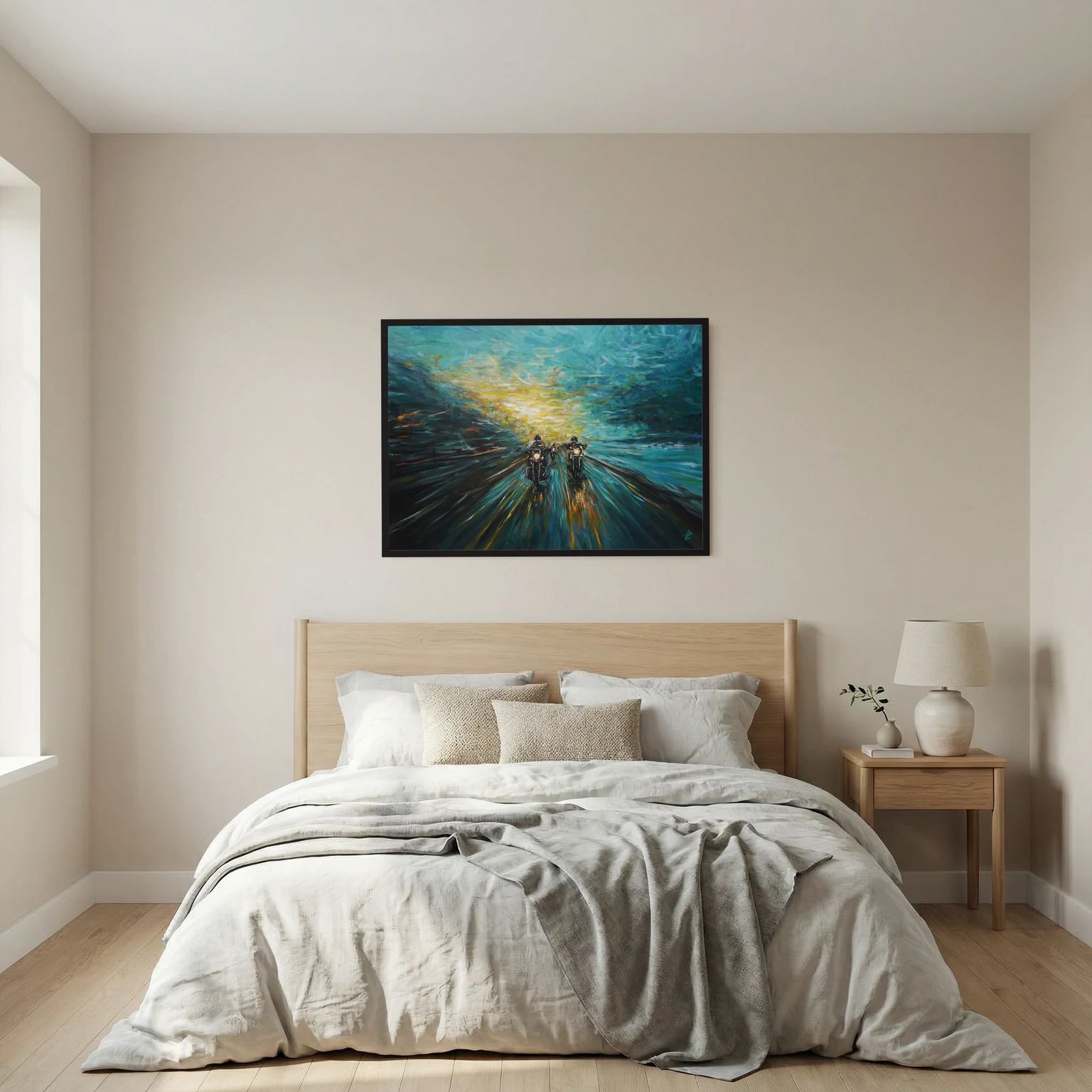 Paper Print: "The Road Home"