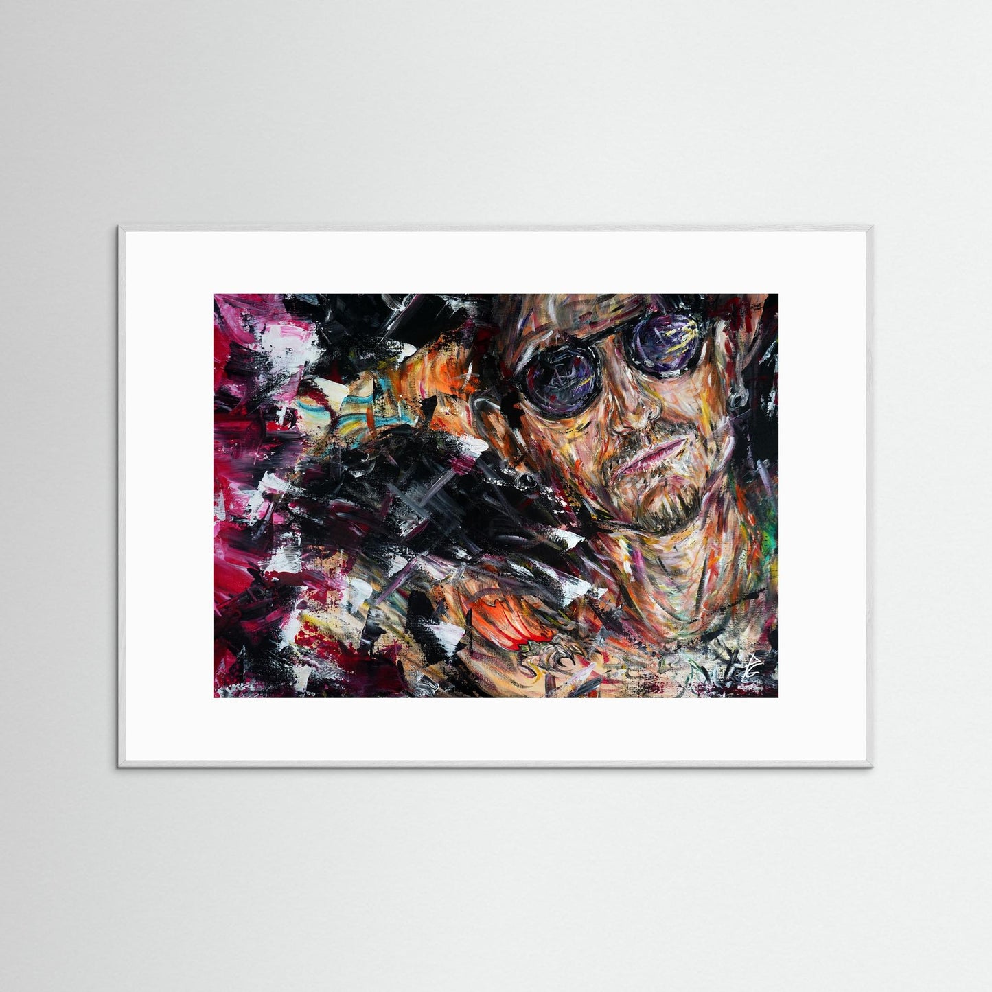Paper Print: "Chester Bennington"