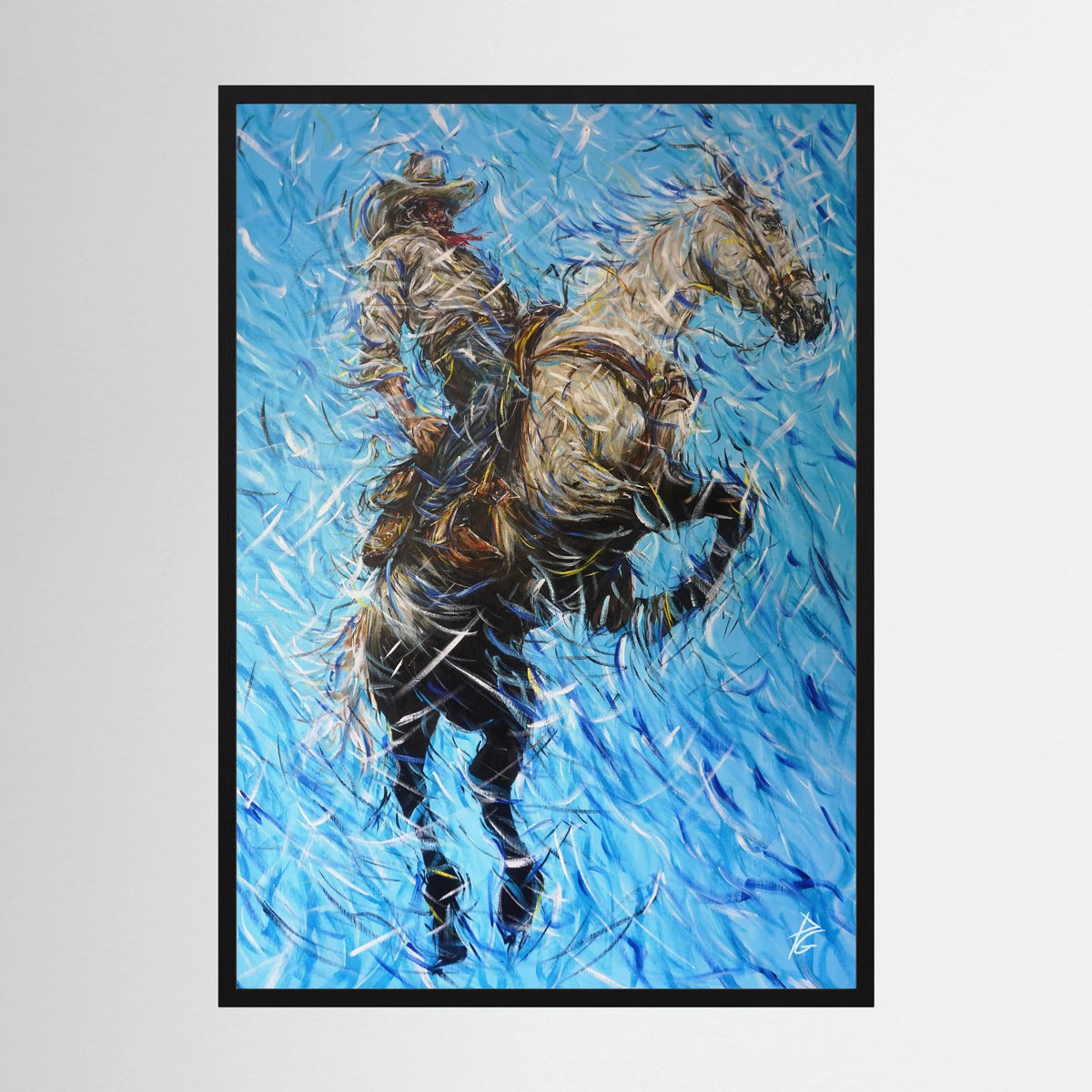 Paper Print: "Mountain Air"