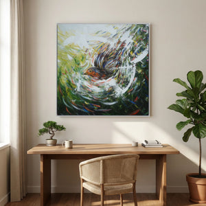Canvas Print: "Passing Through"