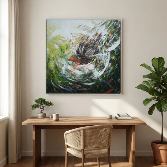 Canvas Print: "Passing Through"