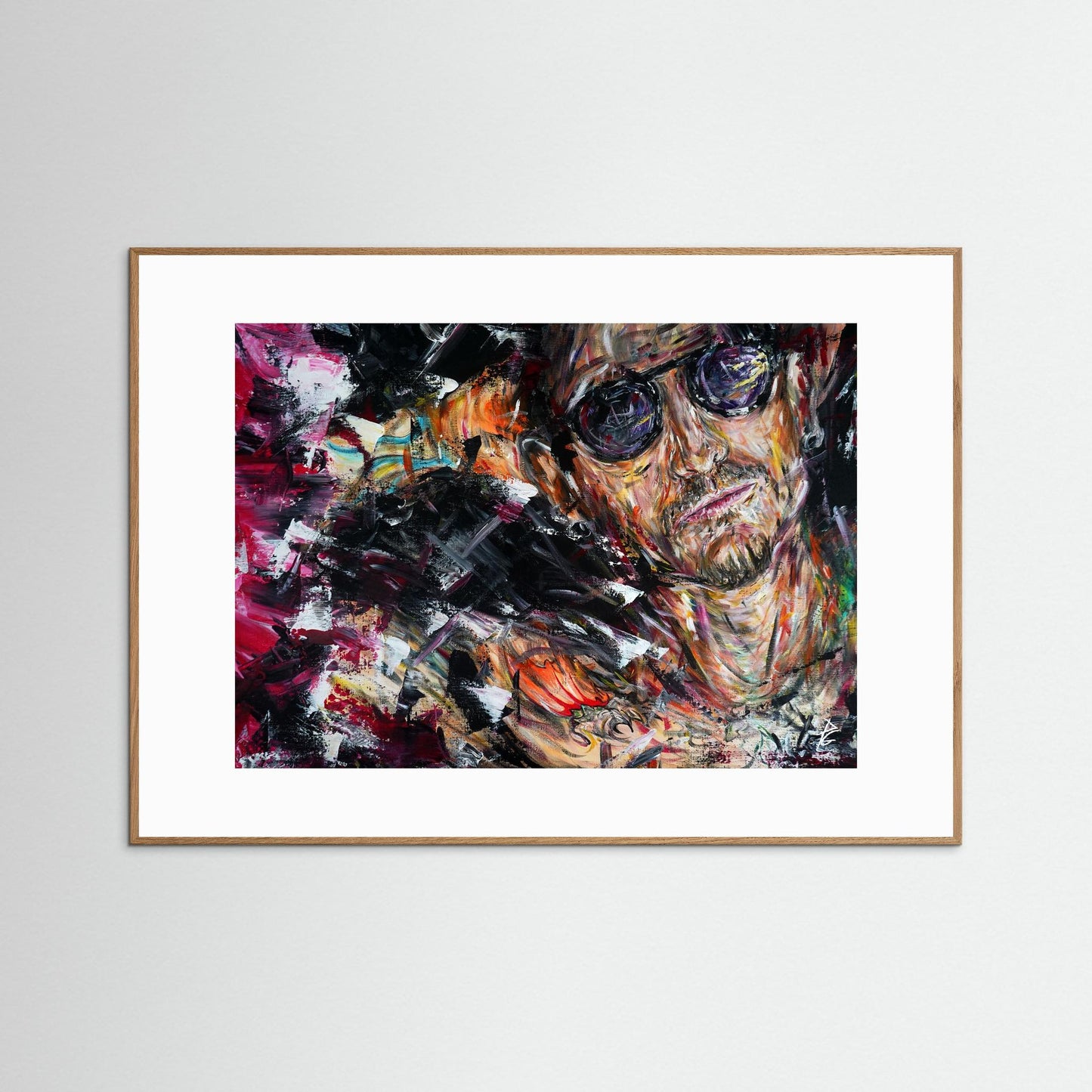 Paper Print: "Chester Bennington"