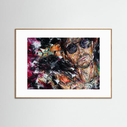 Paper Print: "Chester Bennington"