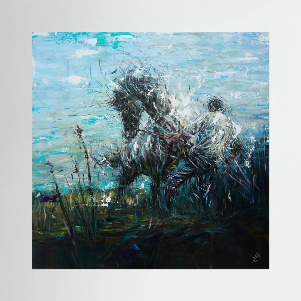 Canvas Print: "The Breaking"