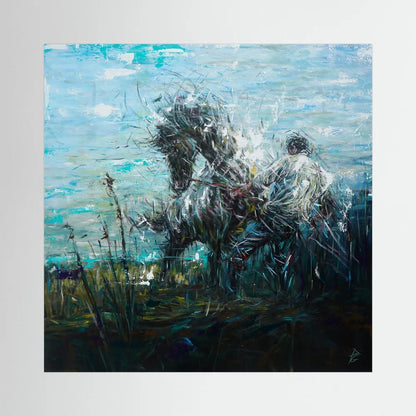 Canvas Print: "The Breaking"