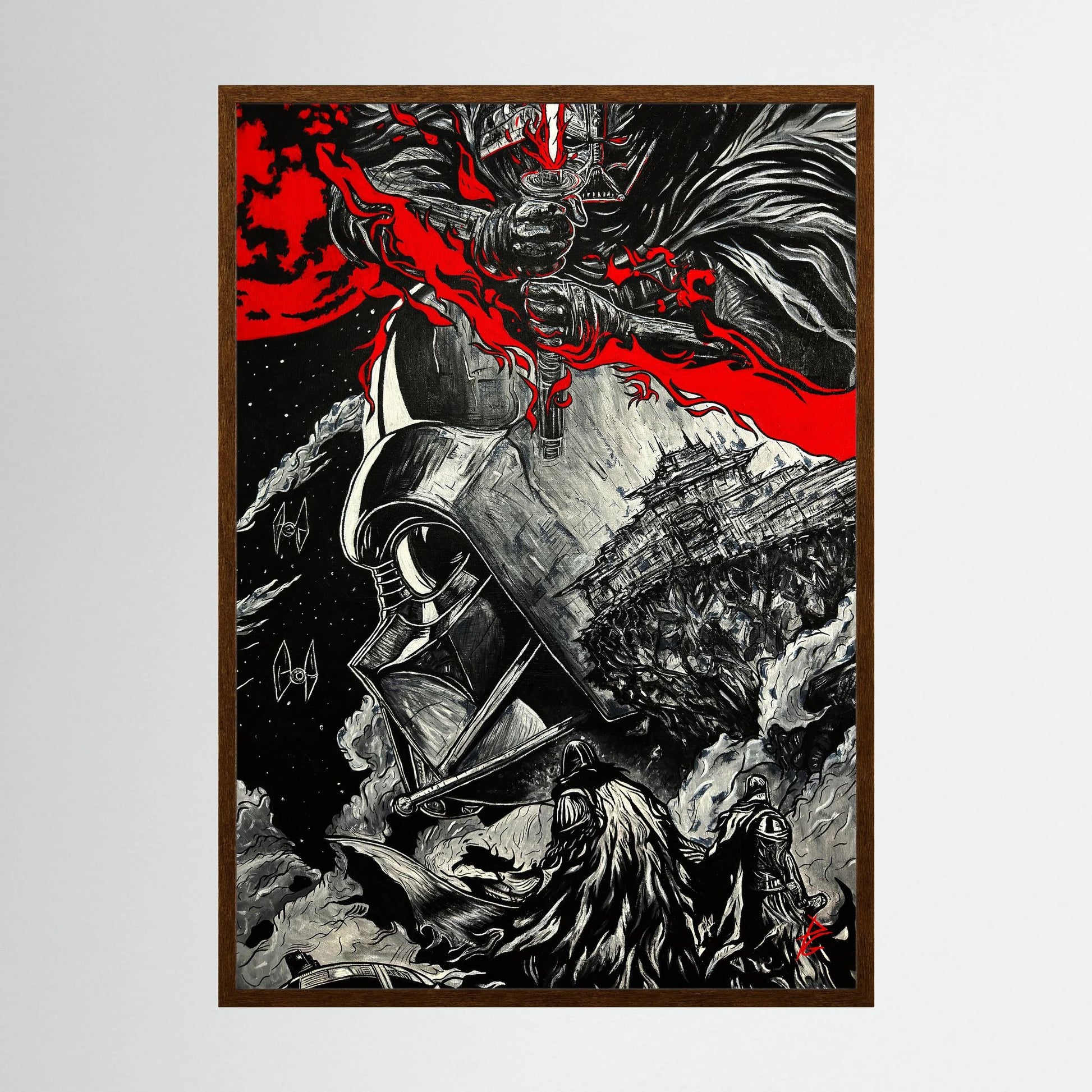 Paper Print: "Star Wars Darth Vader"