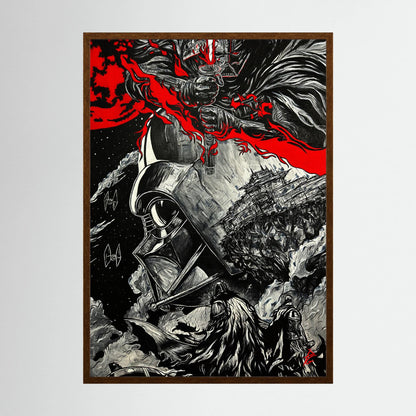 Paper Print: "Star Wars Darth Vader"
