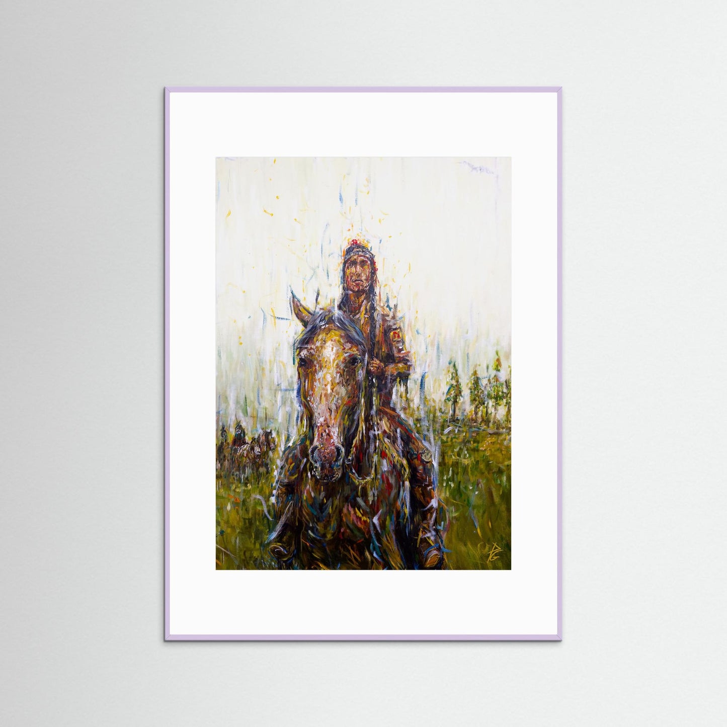 Paper Print: "Nearing the End"