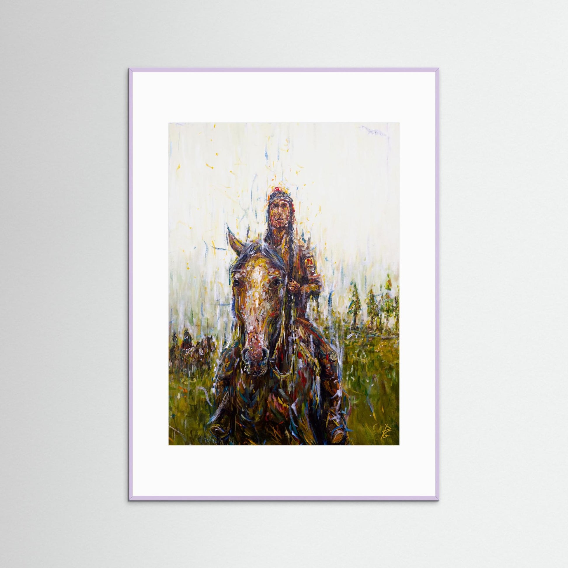 Paper Print: "Nearing the End"