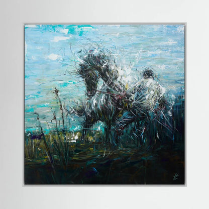 Canvas Print: "The Breaking"