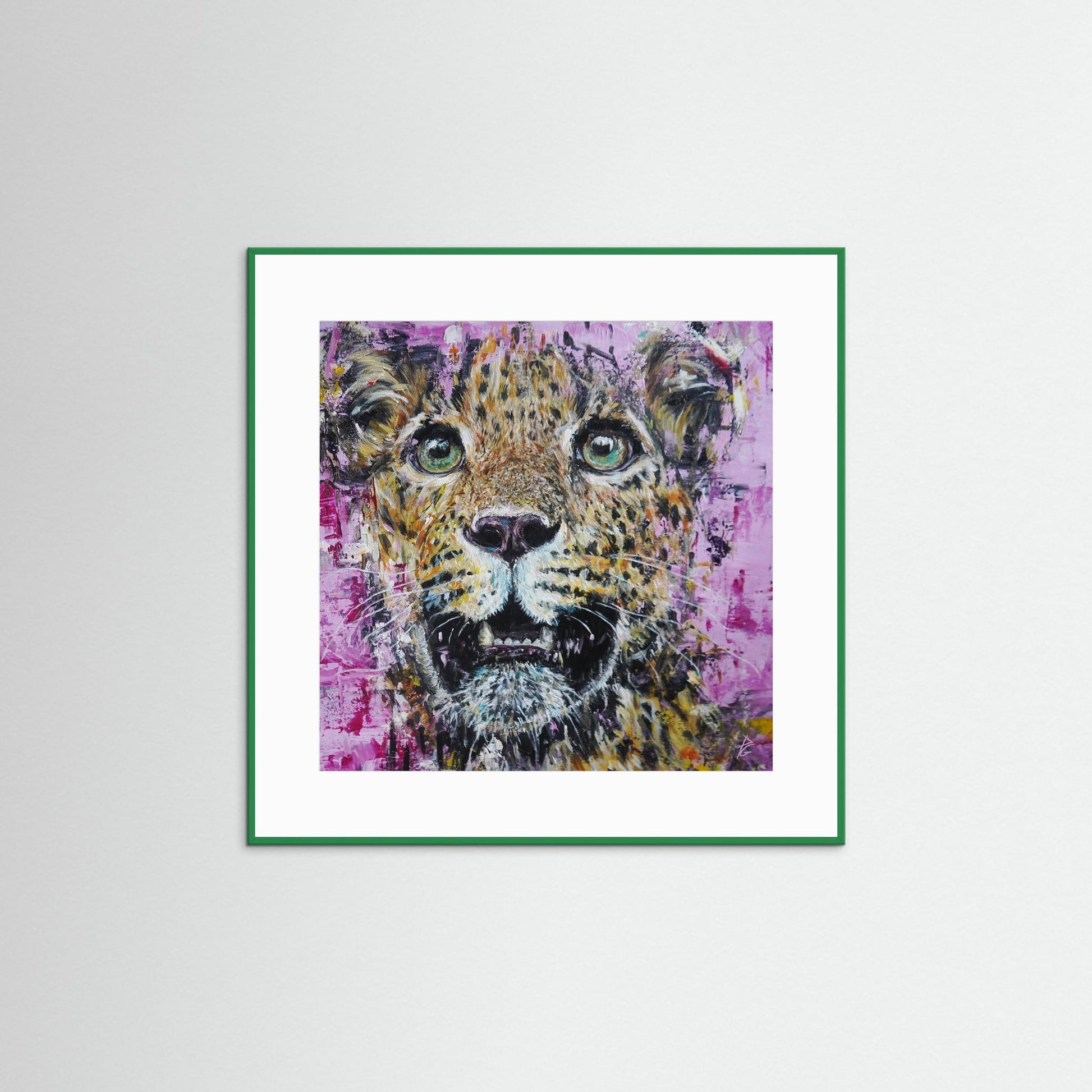 Paper Print: "Stare Out"