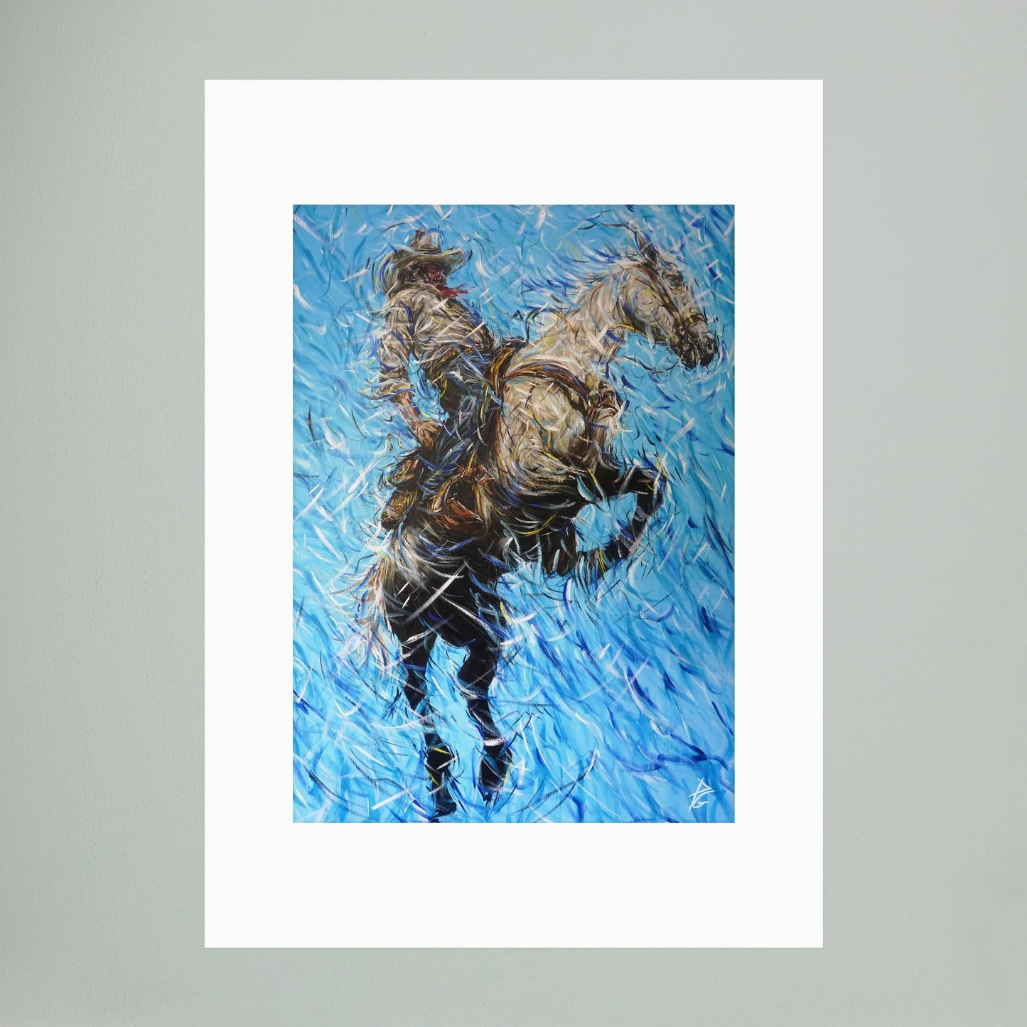 Paper Print: "Mountain Air"