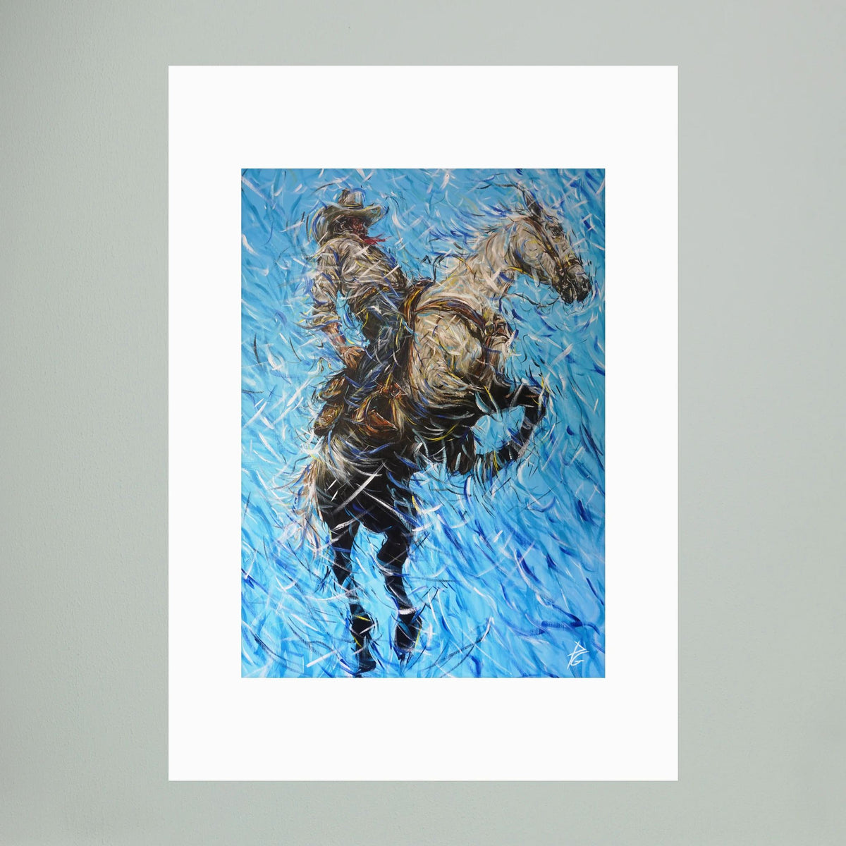 Paper Print: "Mountain Air"