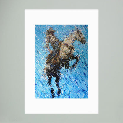 Paper Print: "Mountain Air"