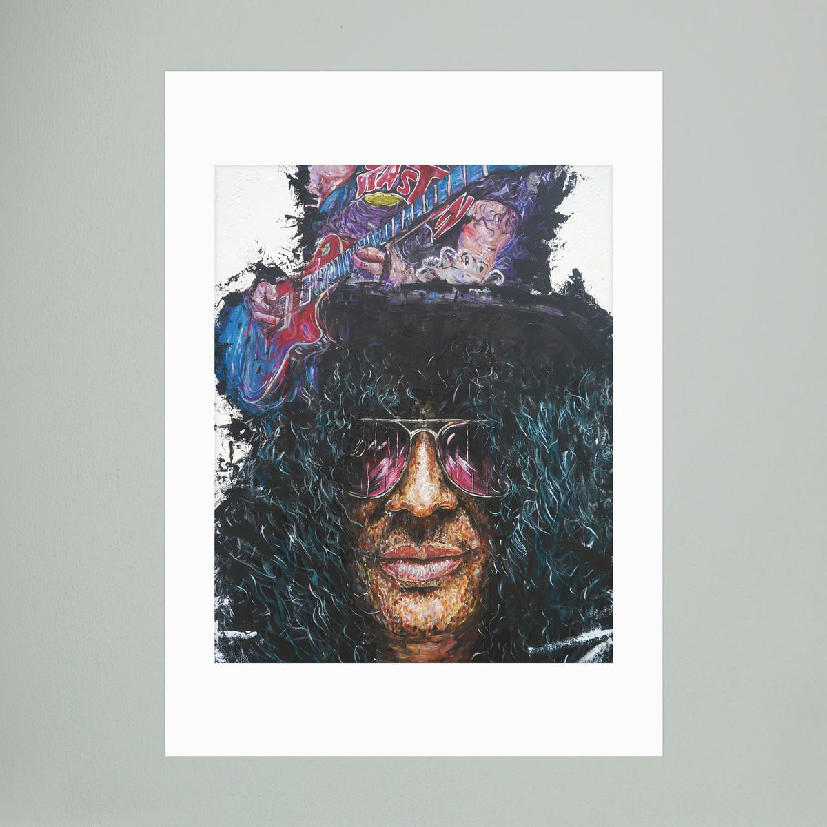 Paper Print: "Slash"