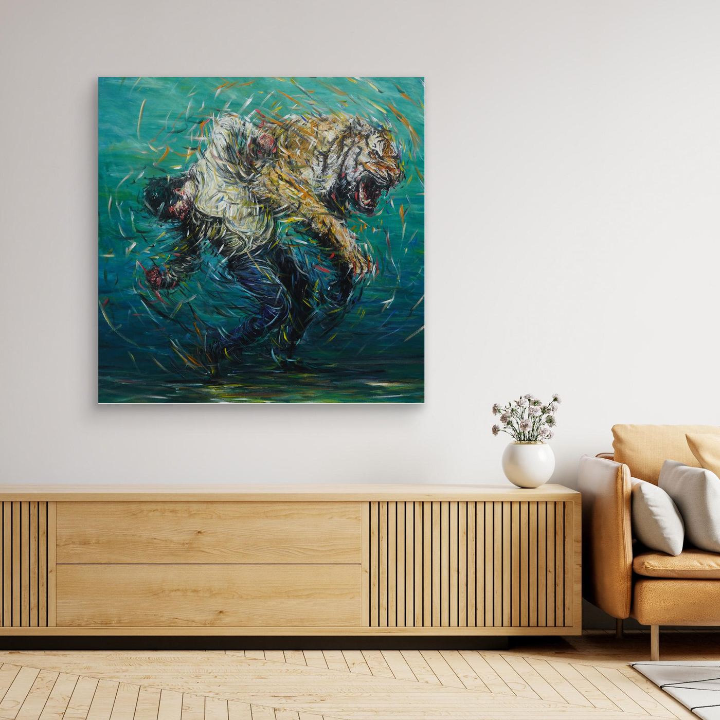 The Weight of Silence | Canvas Print