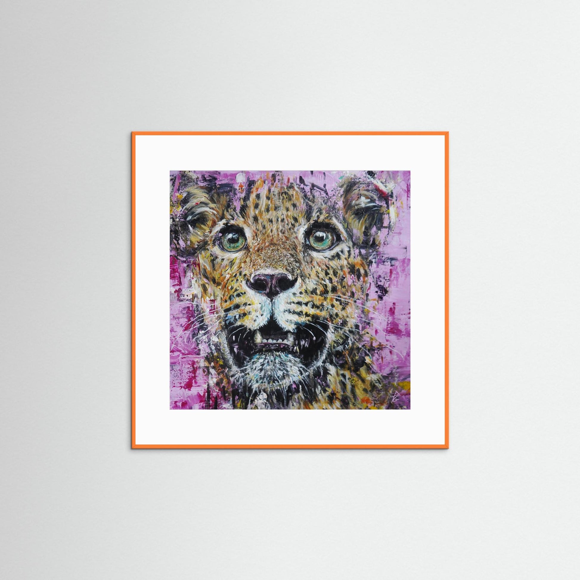 Paper Print: "Stare Out"
