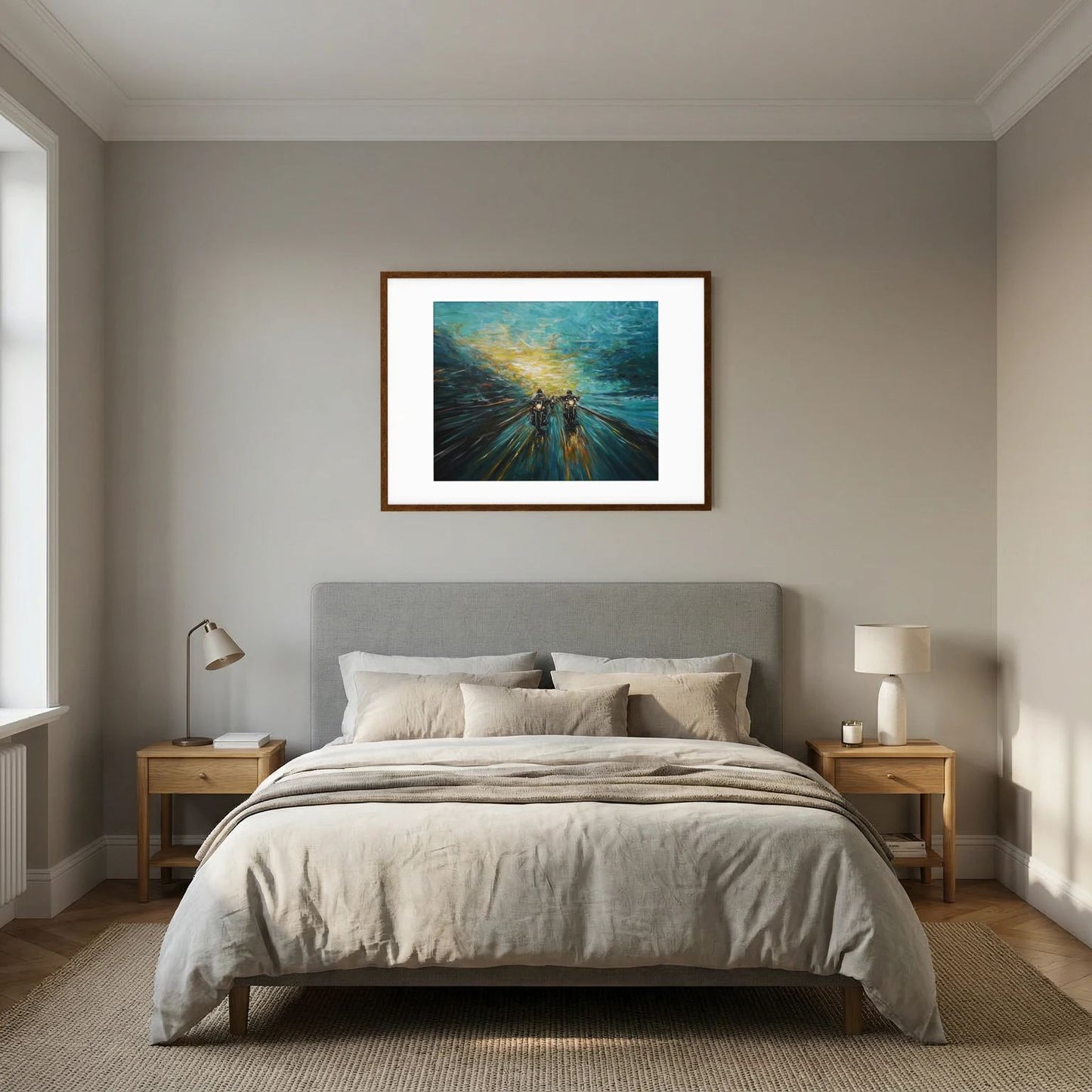 Paper Print: "The Road Home"