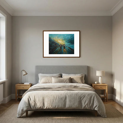 Paper Print: "The Road Home"