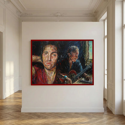 Paper Print: "Bruce Springsteen 