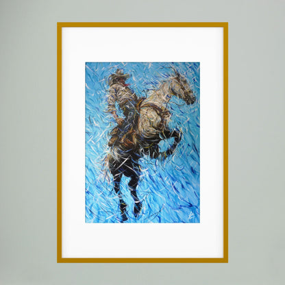 Paper Print: "Mountain Air"