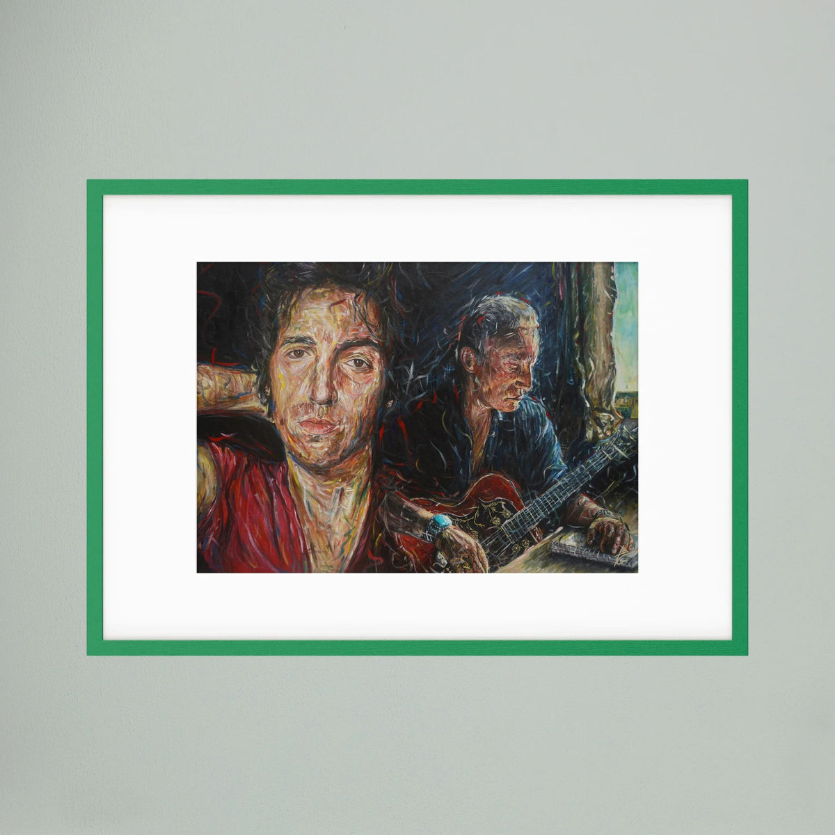 Paper Print: "Bruce Springsteen 