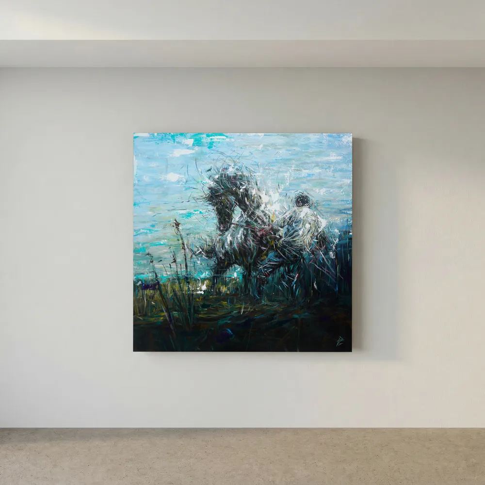 Canvas Print: "The Breaking"