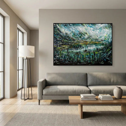 Vale in Shadow | Canvas Print