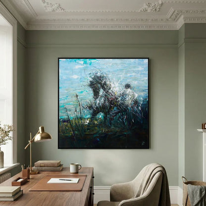 Canvas Print: "The Breaking"
