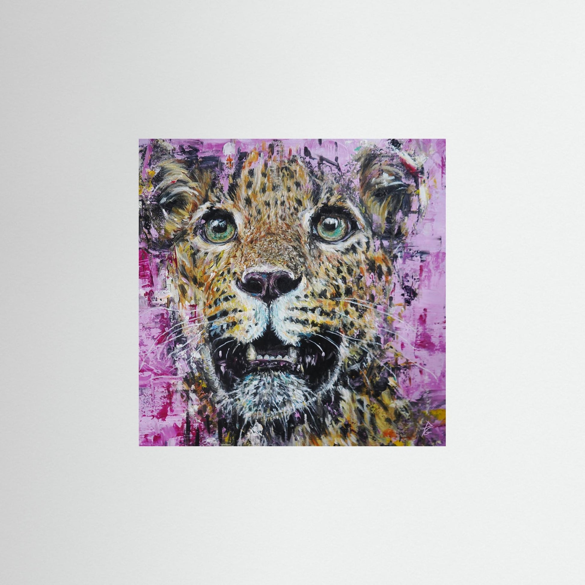 Paper Print: "Stare Out"