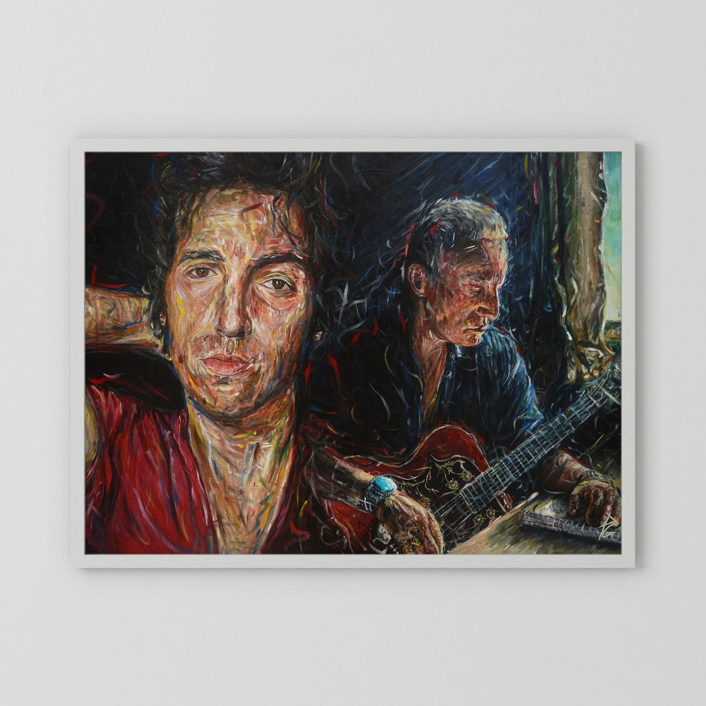 Paper Print: "Bruce Springsteen 