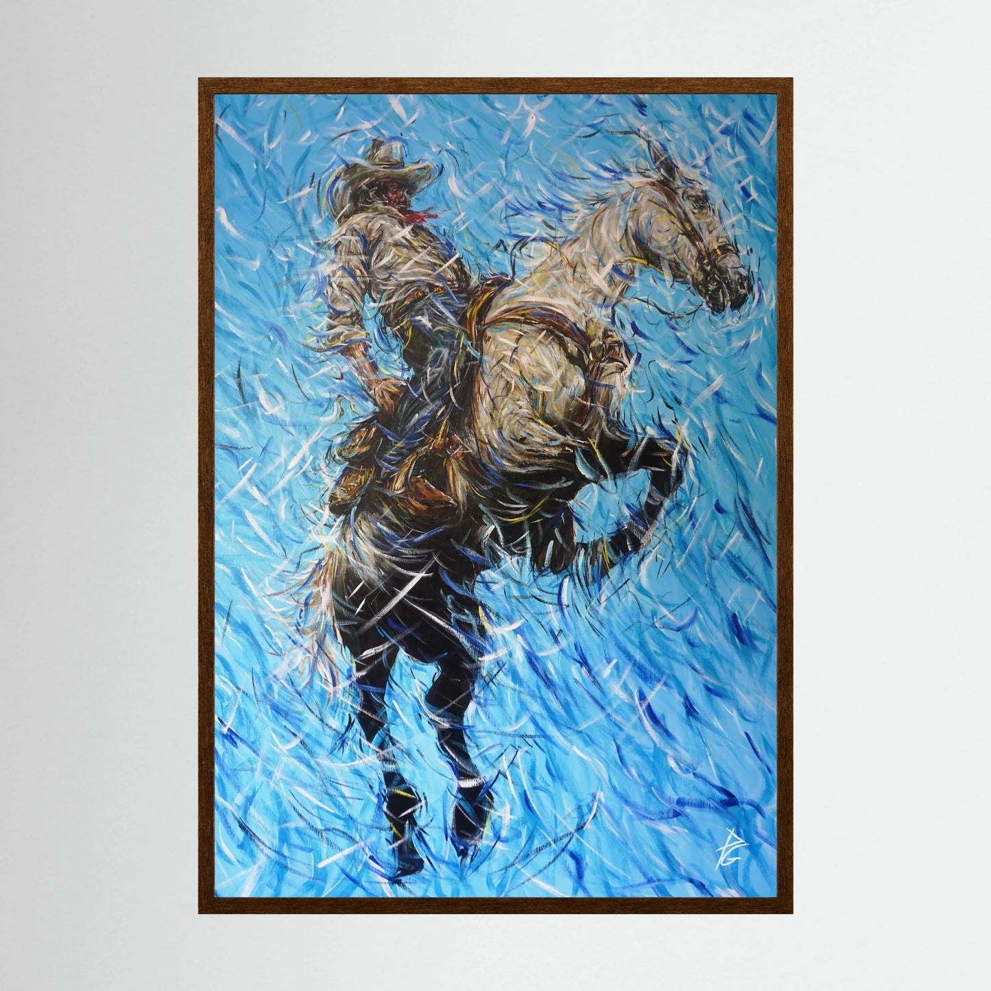 Paper Print: "Mountain Air"