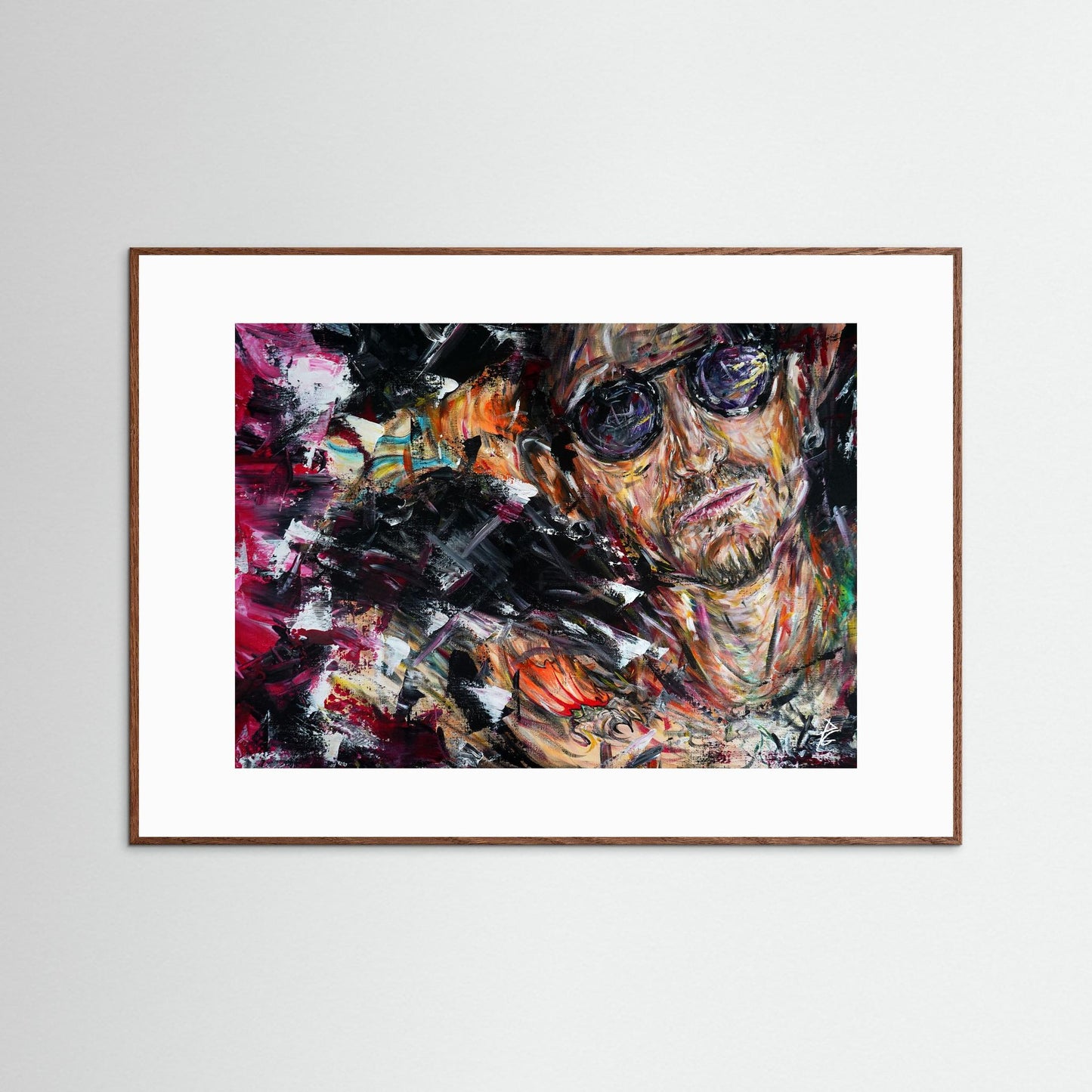 Paper Print: "Chester Bennington"