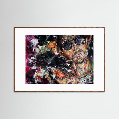 Paper Print: "Chester Bennington"