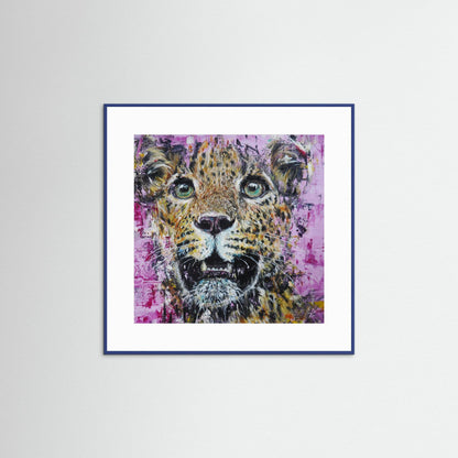 Paper Print: "Stare Out"